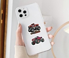 30Pcs Random Cool Monster Truck Car Waterproof Stickers Truck Party Favors Gift