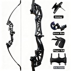 53»Takedown Recurve Bow Set 30/40Lbs Right Hand Beginner Archery Target Hunting