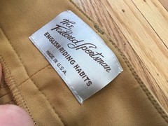 The Tailored Sportsman Women’s Breeches Size 24 toasted color mid rise￼