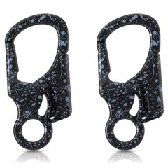 Carabiner Clip, Double Anti-Misopening Locking Design, 3″ Zinc Alloy Heavy Ke…