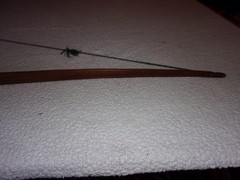 Vintage Custom Made Wood Left Hand Long Bow