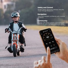 HYPER GOGO Electric Dirt Bike 10MPH Electric Motorcycle for Kids 6-17 Years Old