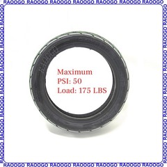 2PCS 10.5X2.50 Tire Tubeless for NIU KQi300P & KQi300XElectric Scooter