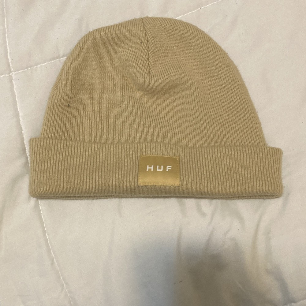 HUF Tan beanie