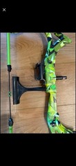 Accubow 2.0 Archery Trainer Green Mantis Camo Target Practice Barely Used
