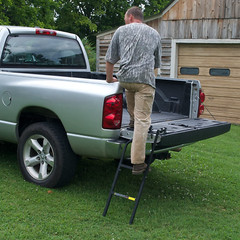 Tailgate Ladder Truck Pickup Step for Ford F150 F250 Chevy Dodge Ram Tundra