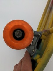 Vintage Skateboard Pro-Am 23″ 70s 80s? Skate Made in USA Newporter trucks
