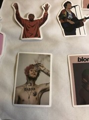 50PCS Popular Singers – Stickers For Laptop, Skateboard, Fridge