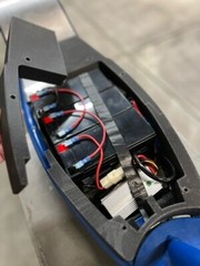 Razor E300, E325 Deck Conversion Kit for 3x12v SLA & Off-size Li-Ion Batteries