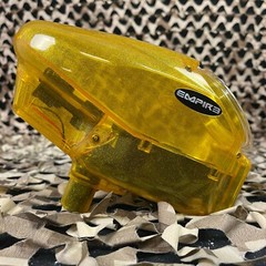 NEW Empire Halo Too Paintball Hopper w/ Built-In Rip Drive – Diamond Yellow