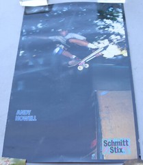 3 Vintage Schmitt Stix Skateboard Poster Billy Beauregard Andy Howell Kanights