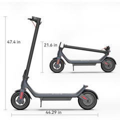 20KM Adult Electric Scooter 350W 10.2Ah Long Range Commute E-Scooter 220lb