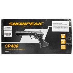 ARTEMIS CP400 Black Synthetic .177 CO2 Semi-Automatic Air Gun Pellet Pistol