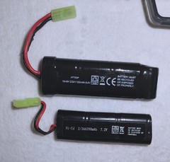 Airsoft Electric AEG MP7 SMG Rifle by H&K Heckler & Koch WORKING Modded Battery