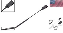 Genuine Leather Riding Crop Whip for Equestrian Excellence – 18 Inches