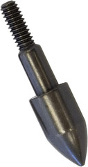 12Pcs 5/16″ Archery Field Points Screw-in Arrow Point 100 Grain Steel Field Tips