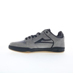 Lakai Telford Low Mens Gray Suede Lace Up Skate Inspired Sneakers Shoes