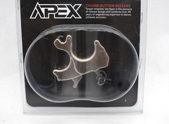 Scott Archery Apex (8010-SR-L) Thumb Trigger Release – Large – Silver – New!