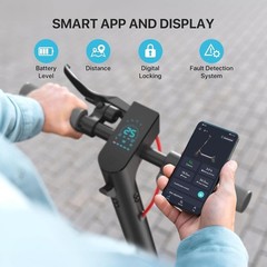 Electric Scooter Adult 500W Range 10″ Tire E-Scooter 31 Miles 25km/h Speed & APP