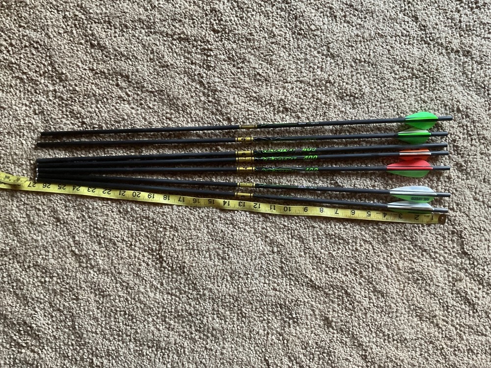 Gold Tip velocity 400—–7 arrows