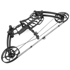 Compound Bow Adjustable 40-65lbs 320fps Hunting Fishing Target Shooting Adults