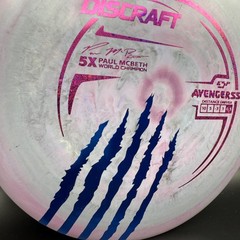 Avenger SS | 5x Claw Paul McBeth ESP Limited Edition Discraft Driver Disc