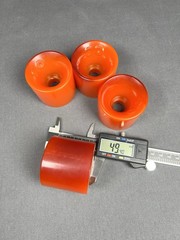 Vintage NOS OJ SLALOM 55mm Skateboard Wheels 70s Sims Hot Juice Pure Road Rider