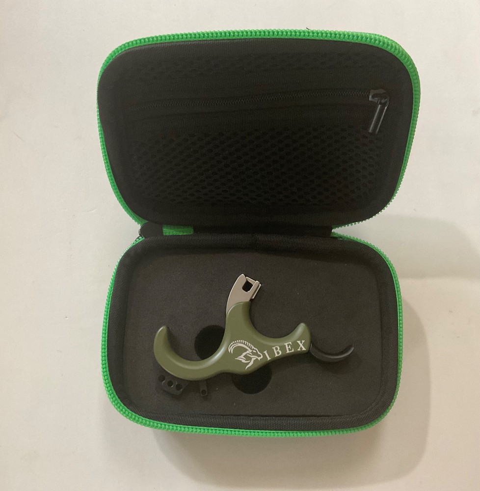 EVOLUTION OUTDOORS IBEX HINGE RELEASE ARIZONA ARCHERY GREEN CERAKOTE MED/LG