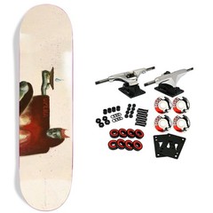 Opera Skateboard Complete Nassim Lachhab Gift Natural Holographic 8.375″ x 32″