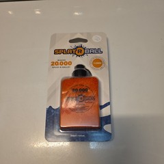 SplatRBall Orange Ammunition 20 000 Rounds 7.5 Mm Bottle