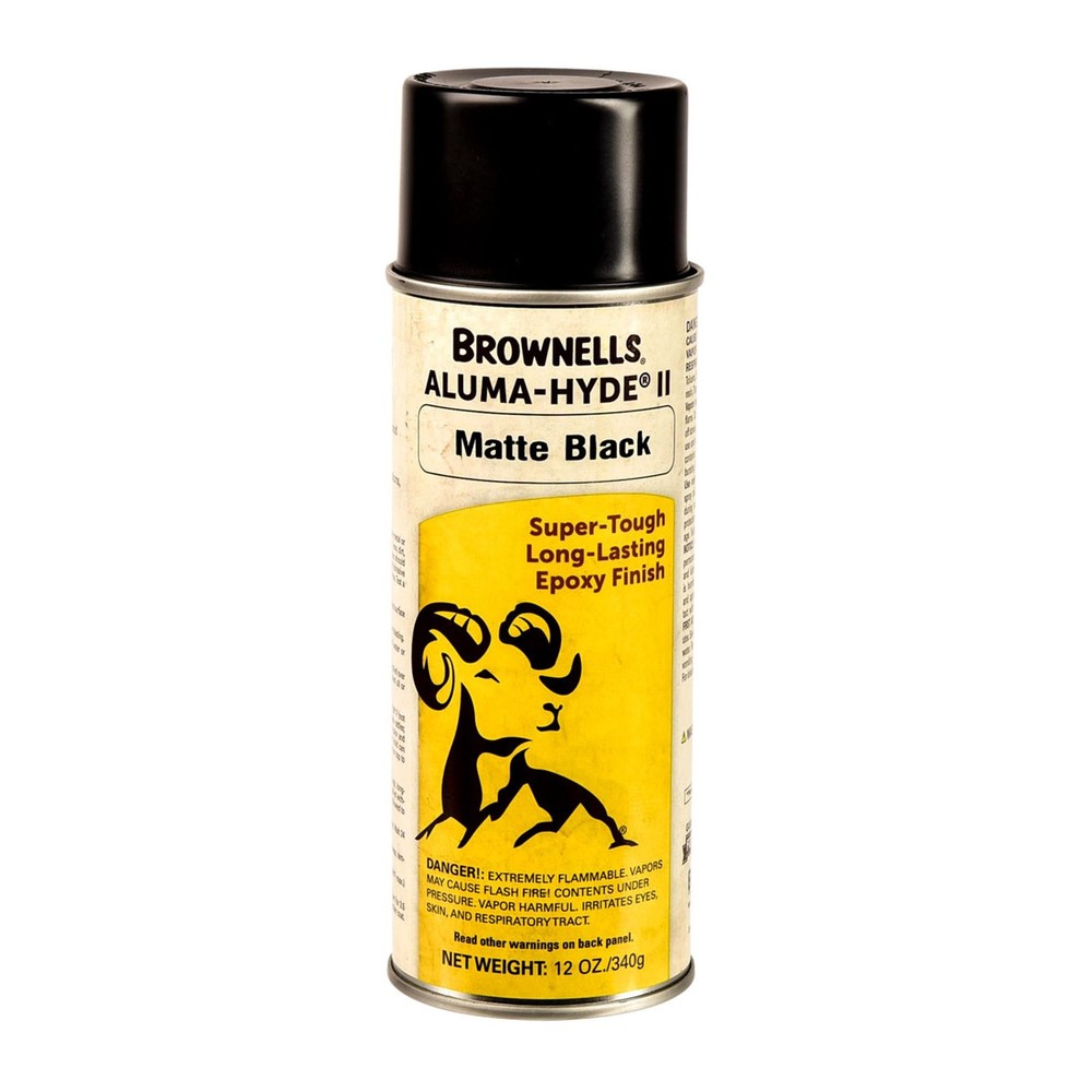 Aerosol Matte Black Epoxy Finish for Firearms – Aluma-Hyde 2