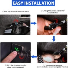 Throttle Response Controller, 9 Drive 9-Mode Smart Electronic Racing Accelerator