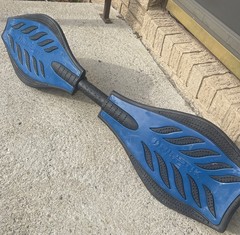 Razor RipStik Blue/Black Caster Board Two-Wheel Pivoting Skateboard 34”