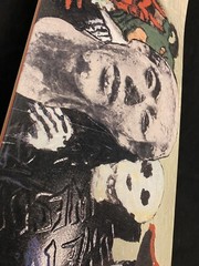 SUPER RARE F****** Awesome Embossed Devil FA Skateboard Deck 2016 Jason Dill