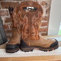 CODY JAMES MEN’S DECIMATOR WESTERN WORK BOOTS – NANO COMPOSITE TOE 8.5 D