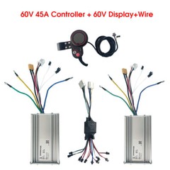 Yunli 12 Mosfets 60V 45A scooter Controller Display for for Dual Motor 3000W
