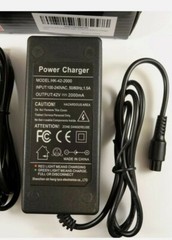 EVAPLUS 42V 2A Power Adapter PowerFast 3-Prong Inline Connector, New In Box