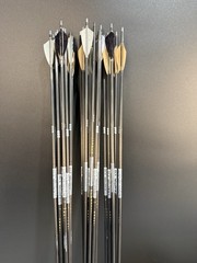 Used Easton X10 350 Spine Arrows 1 USAT Season 3.5 Inches Cut From Back 28.25
