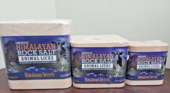 5.5/11/22 LB- Compressed Himalayan Salt Animal Lick 100% By Himalayan Secrets