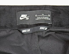 Nike Mens 40 Shorts Corduroy Dri Fit Flex Casual Belted Pockets SB Black $65 NEW
