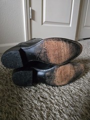 Black Justin Western Cowboy Boots Size 8.5 D Style Code 1409