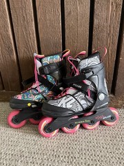 K2 Marlee Splash Inline Skates – Kids’ Adjustable Sizes 1-5