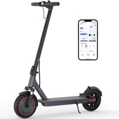 Adults City Commute Electric Scooter, 10″ 500W 22Mph E-Scooter APP 22Miles Range