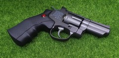 Crosman CO2 Dual Ammo Full Metal Revolver Air Gun Pistol – BB & Pellet – SNR357