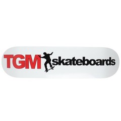 TGM Skateboards Logo Canadian Maple Skateboard Deck – Choose Size/Color