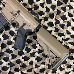 NEW Tippmann Commando 10.5″ CQB AEG Airsoft Gun – Desert (94146)