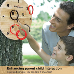 Ring Toss Game, Indoor Outdoor for Kids Adults Family, great for camping,