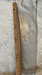 R.M. Williams Made in Australia Women’s Breeches Gray Beige Size 10 Knee Patch