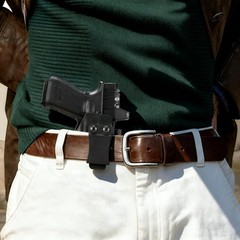 IWB Kydex Holster – Compatible ONLY with Glock 19 / 19X / 26/44 / 45 (Gen 3-5…