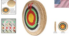 Sustainable Archery Target 19.7 Inch Made of Straw for Eco Conscious Shooters